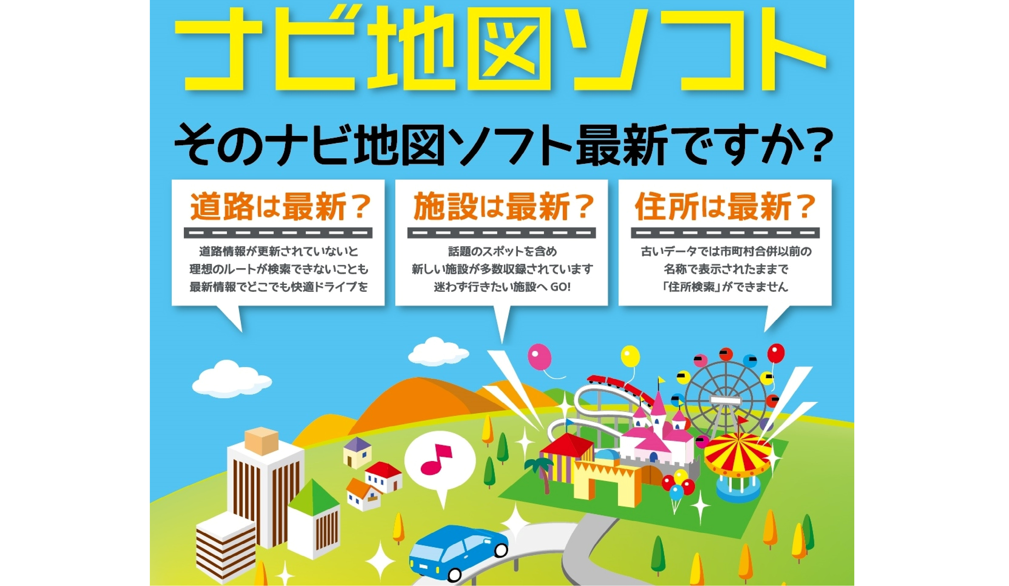ナビ地図ソフト